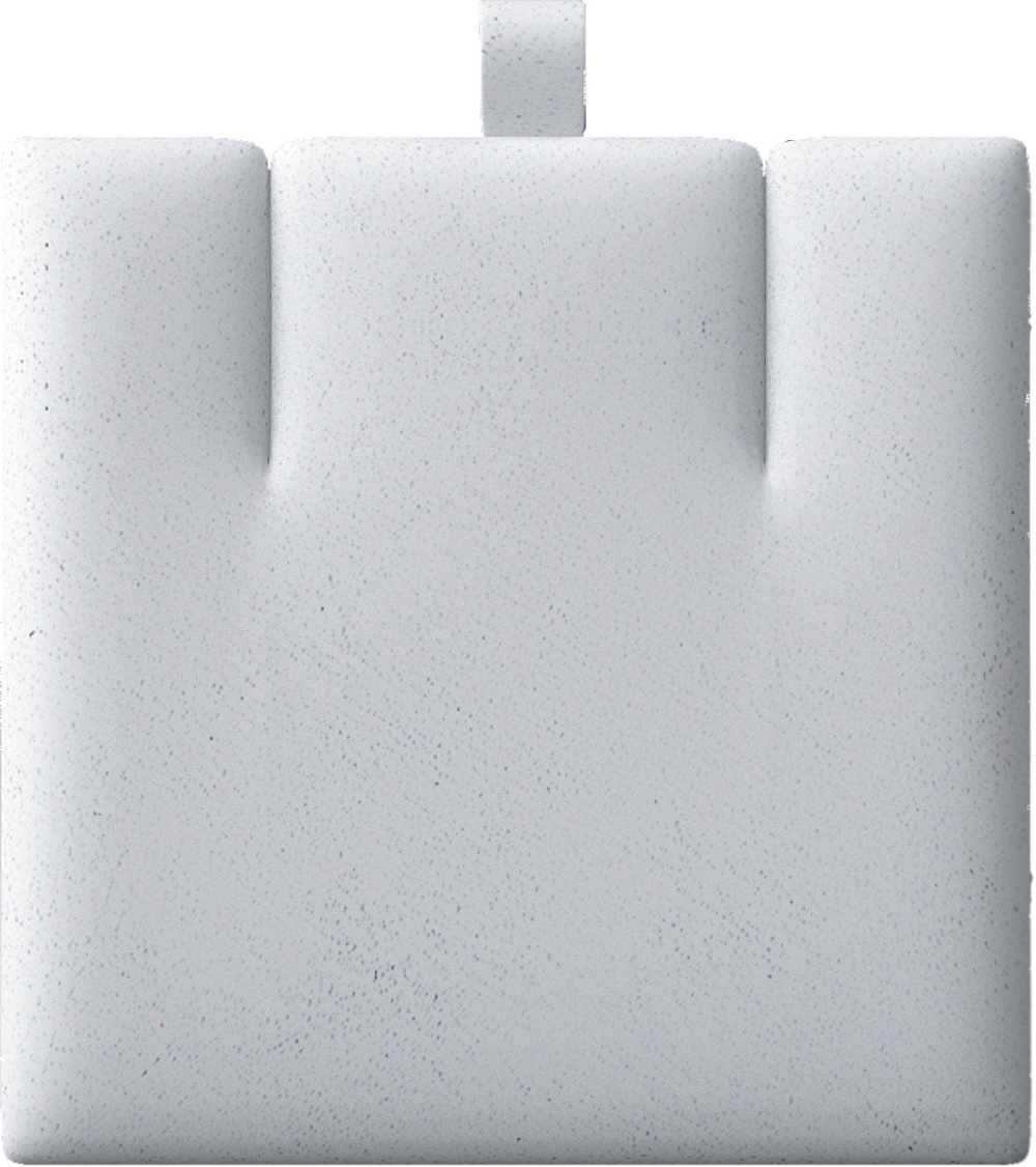 Вкладыш 04/горизонтальный/для серег/2 прорези/петелька