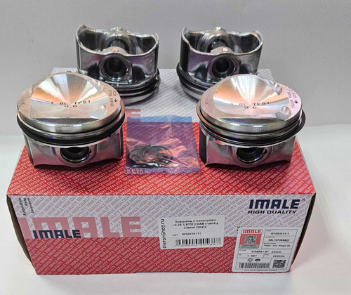 Поршни с кольцами +0.25 CDAB 1.8TSI (палец 23мм) IMALE