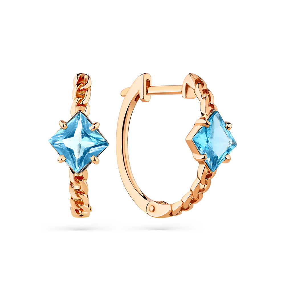 Серьги из золота 585 пробы