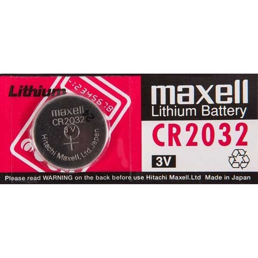 Батарейка литиевая Maxell CR2032