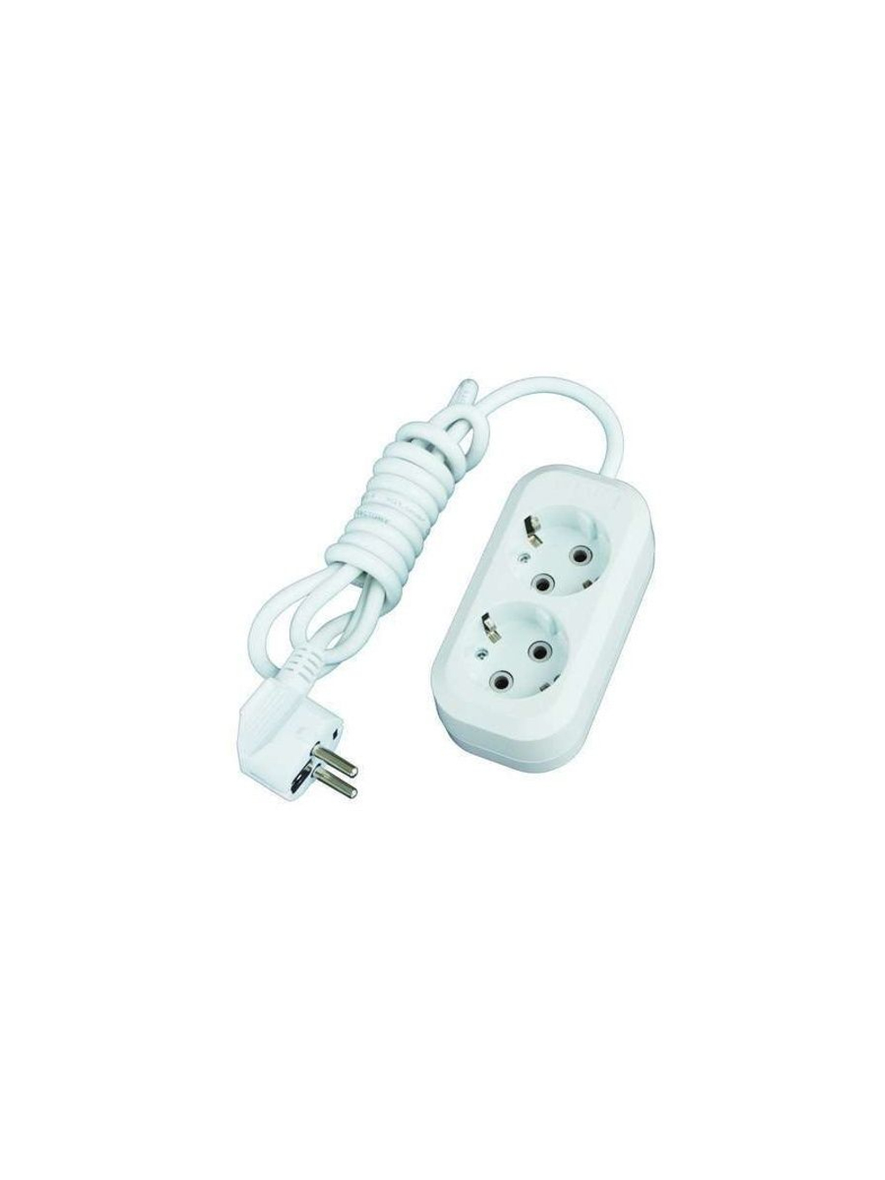 Удлинитель 2х7м с заземл. 10А IP20 Е-302 ПВС 3х1 АБС-пластик UNIVersal 9631975