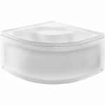 Душевая кабина Мономах XL 100x100x44 С МЗ 10000012115 стекло прозрачное с рисунком мозаика/профиль хром