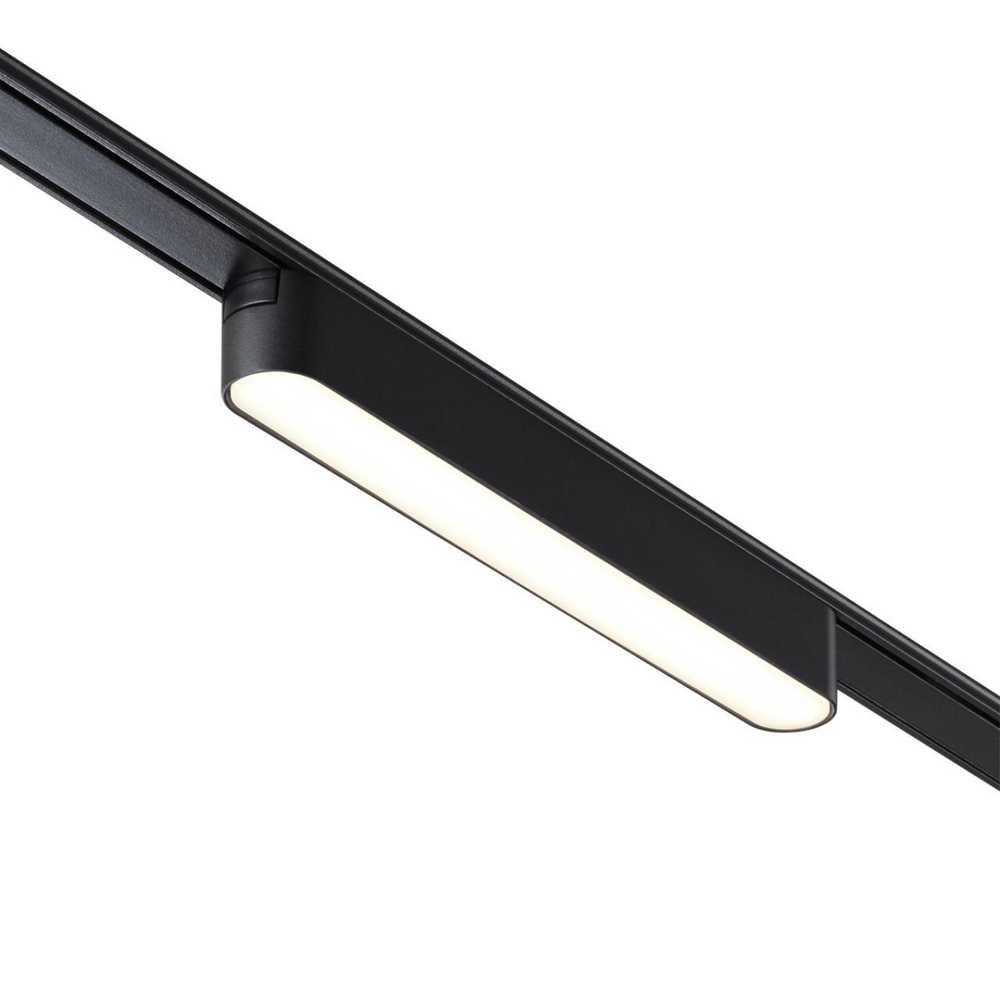 359072 SHINO NT23 178 черный Трековый светильник для низковольтного шинопровода IP20 LED 12W 48V 4000K 720Лм SMAL