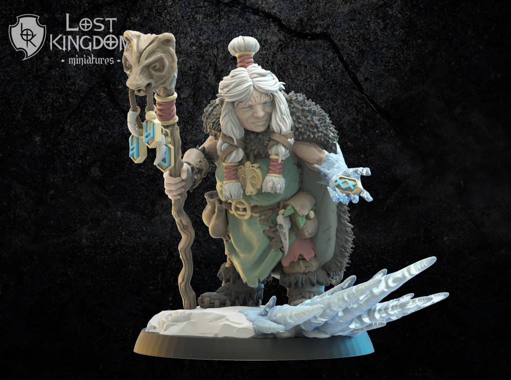 Dwarf Old Sorceress