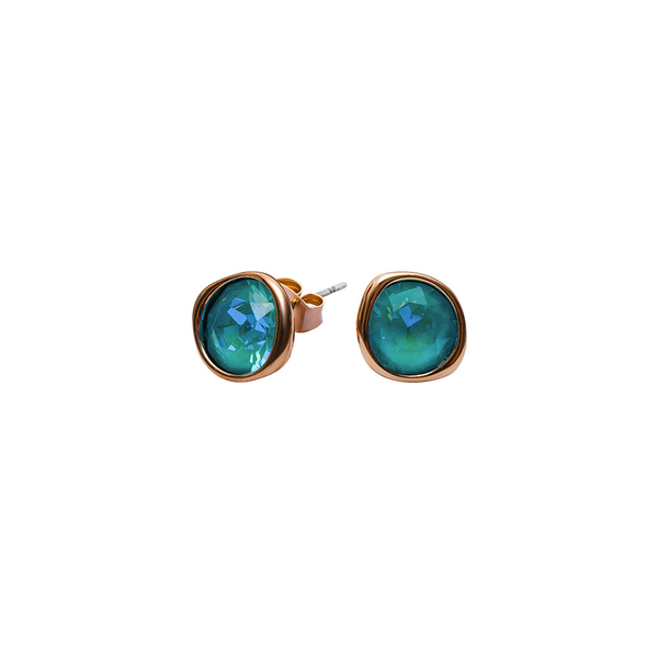Серьги-пусеты Fiore Luna Laguna Delight A1909.20 BL/RG