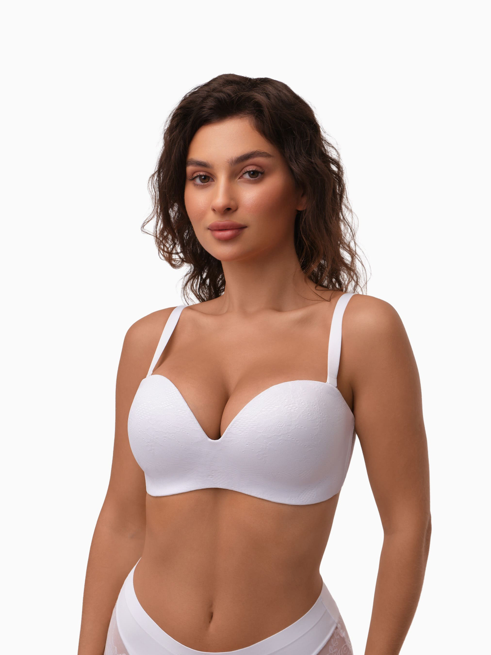 Бюстгальтер Балконет Snowdrop с формованными чашками на стане