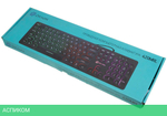 Клавиатура Oklick 420MRL черный