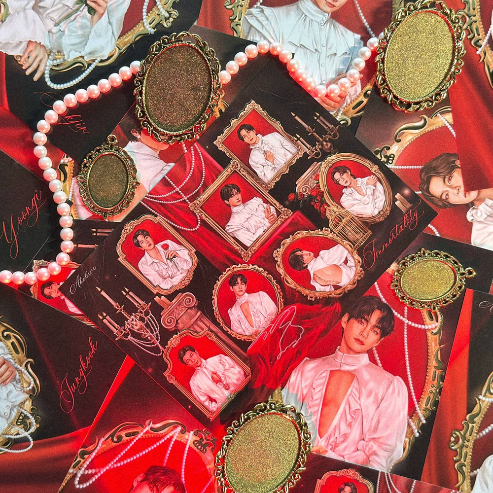 Арт принт / Akedavr / BTS / сет "Immortality" (8 шт)