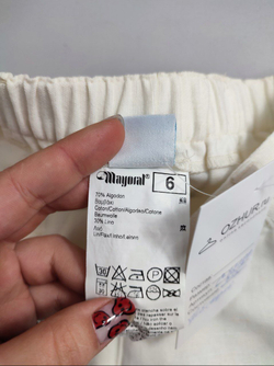 Штаны Mayoral светлые на 6 лет