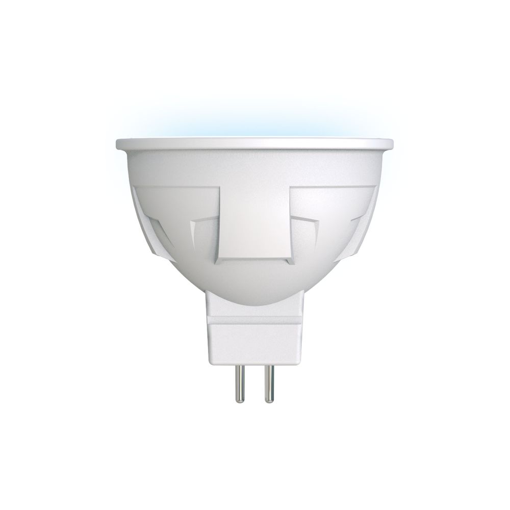 Лампа светодиодная LED-JCDR 6W/NW/GU5.3/FR  PLP01WH Форма&quot;JCDR&quot; мат, Яркая. Белый св. 4000К UL-00002422
