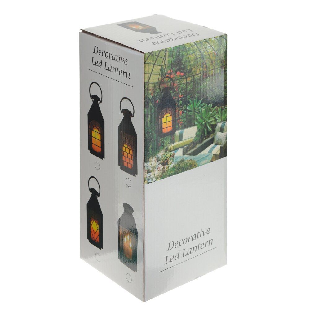 GAEM Изделие декоративное "Фонарь" (подсветка, 3xААА не прилаг.), L11 W11 H26 см