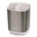 Органайзер для зубных щеток EasyStore Steel белый, Joseph Joseph