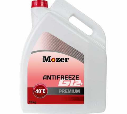 Антифриз MOZER G12+PREMIUM красный 10 кг