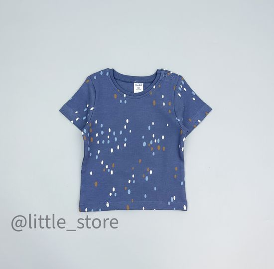 Футболка хлопковая, Цветные капельки