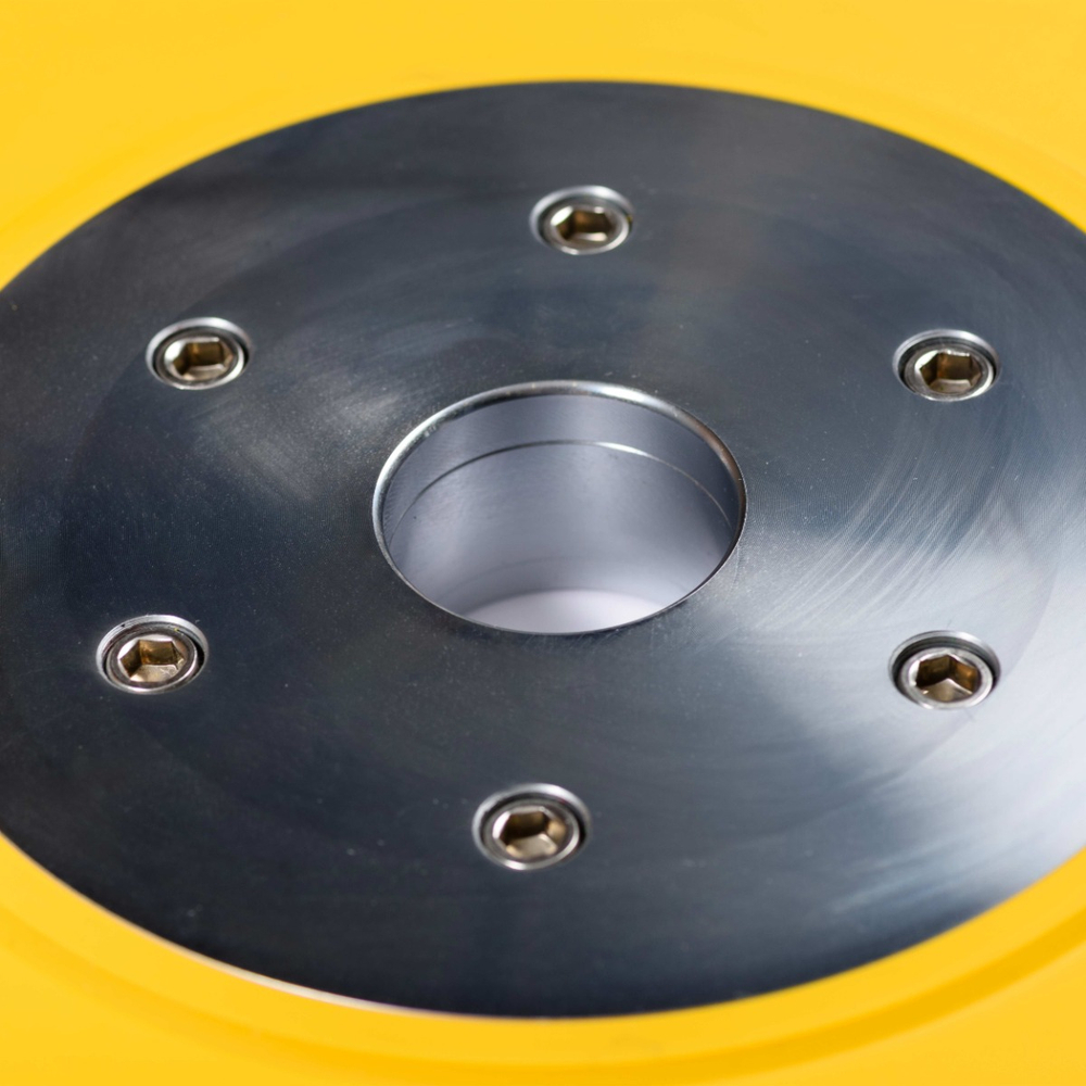 Диск профессиональный обрезиненный цветной D51 мм PROFI-FIT 15 кг