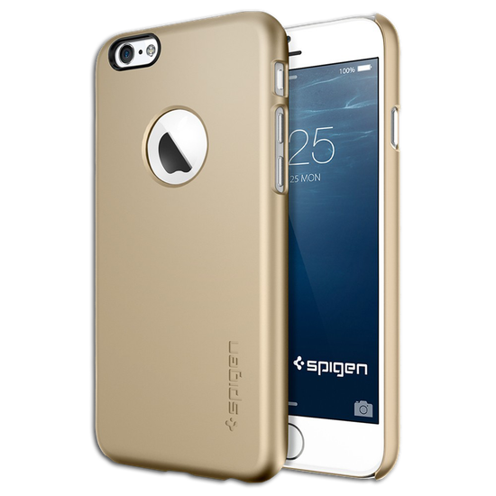 Spigen SGP Case Thin Fit A for iPhone 6S и 6 Champagne Gold SGP10943