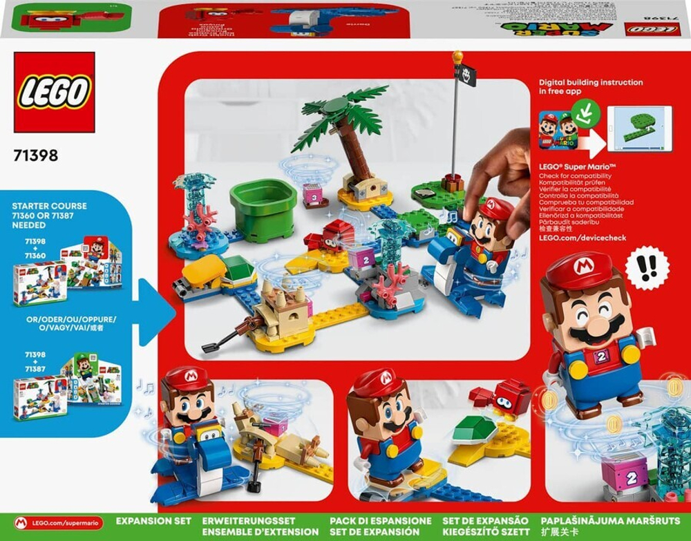 Конструктор LEGO Super Mario 71398 Берег Дорри