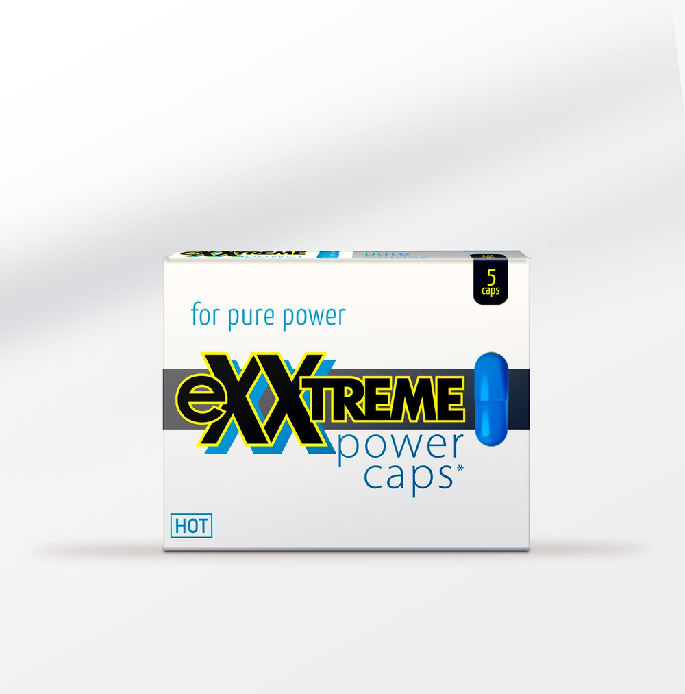 HOT Exxtreme - Биологически активная добавка к пище капсулы для мужчин, 5 капсул