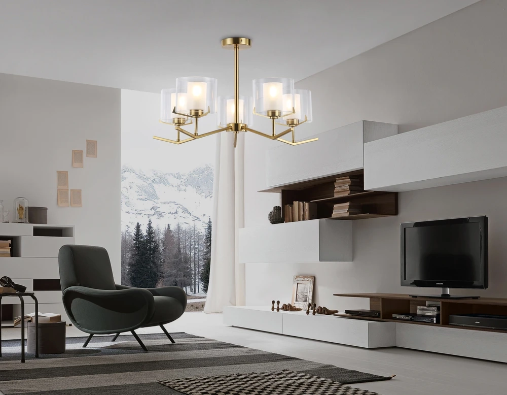 Люстра на штанге Ambrella light MODERN LH57007