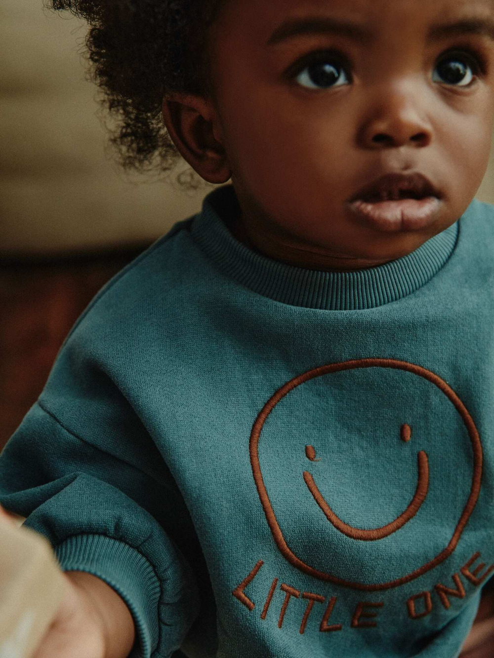 Свитшот и спортивные брюки в комплекте для малышей Next 984-910, Бирюзовый, Коричневый