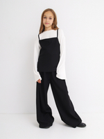 Топ школьный, черный