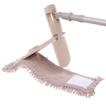 Швабра Селфи с насадкой из микрофибры бежевая насадка букли 100гр