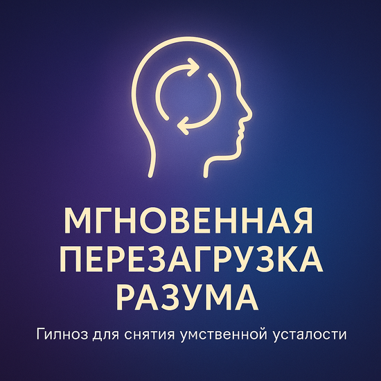 Мгновенная перезагрузка разума с помощью гипноза