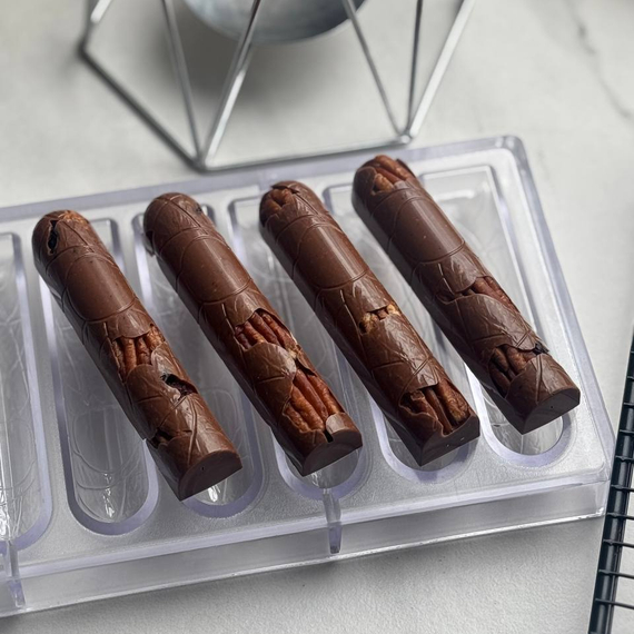 886 | Форма для шоколадных батончиков (275х135 мм)