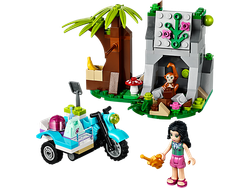 LEGO Friends: Мотоцикл скорой помощи 41032 — First Aid Jungle Bike — Лего Подружки джунгли