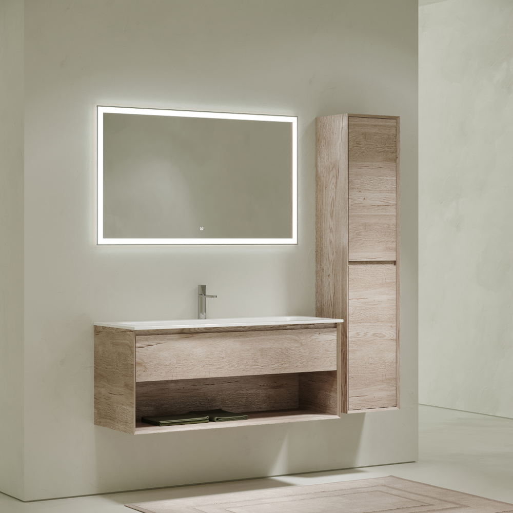 Тумба с раковиной Sancos Marmi 1.0 120 см MR1.0120EG дуб галифакс натуральный