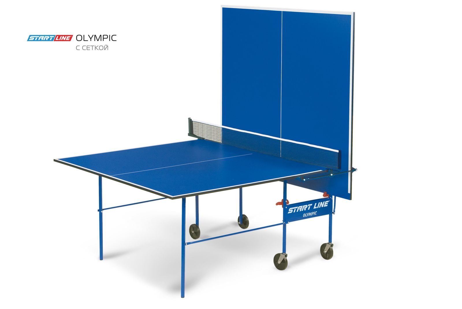 Стол теннисный Start line Olympic с сеткой BLUE фото №14