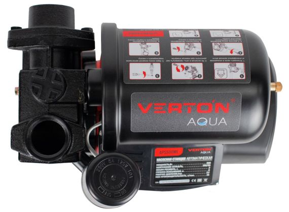 Станция насосная Verton AQUA APS500ME h36 Q2.3 Hs8 бак 2л 41512
