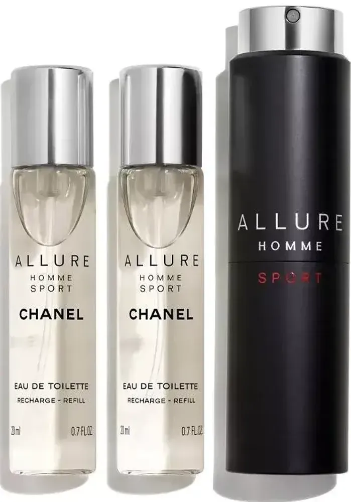 Chanel Allure Homme Sport Nachfüllung Eau de Toilette 3 x 20 ml