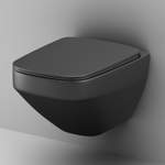 Унитаз AM.PM Inspire V2.0 C50A1700MBSC подвесной Черный матовый с сиденьем микролифт