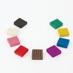 Пластилин классический ЮНЛАНДИЯ "ВЕСЁЛЫЙ ШМЕЛЬ", 9 цветов, 153 г, СО СТЕКОМ, КВАДРАТНЫЙ, 104822