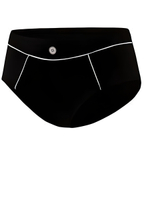 Купальник раздельный ортопедический после мастэктомии Amoena, черный 42С/D_EU