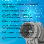 Вентилятор вытяжной канальный TYPHOON 100 2SP AT D100 мм с таймером