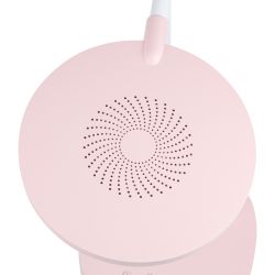 ULM-D150 15W-3000-6500K-DIM PINK Светильник настольный светодиодный с подставкой под телефон и канцелярские принадлежности. С ночной подсветкой. Сенсорный выключатель. Диммер. Розовый. TM Uniel