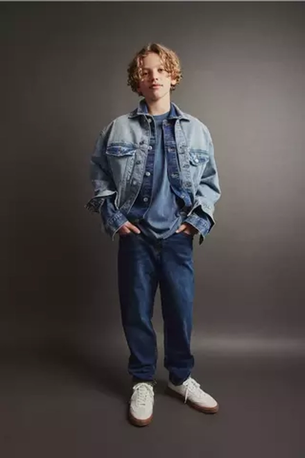 H&M Джинсовая куртка, светло-синий