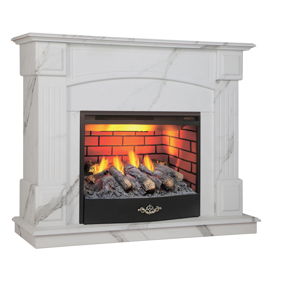 Каминокомплект Real Flame Carolina 24/25,5 WT-F512 с очагом 3D Firestar 25,5