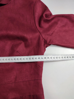 Платье "лаконичное бордо" 44 размер