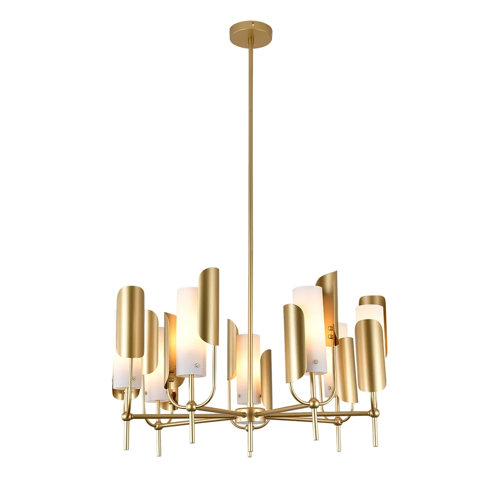 Люстра на штанге Indigo IMPERO 11048/7R Gold V000503