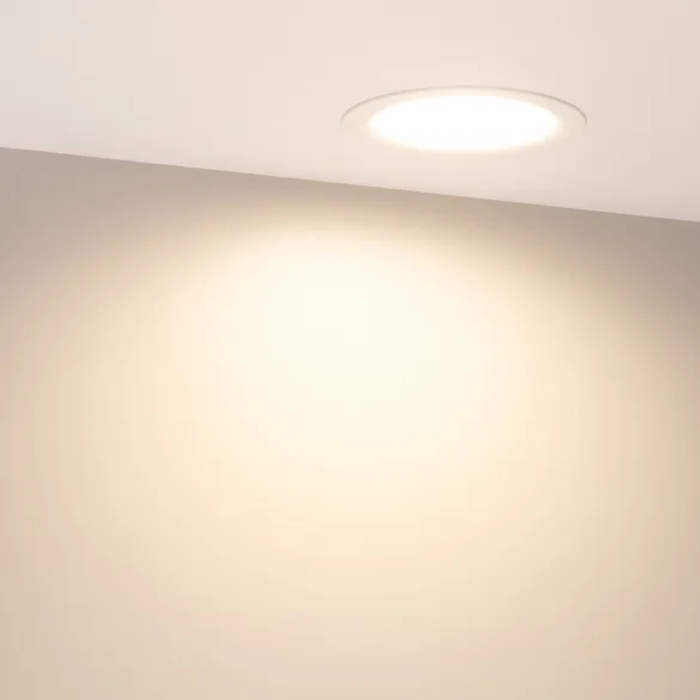 Светильник MS-BLIZZARD-BUILT-R102-8W Warm3000 (WH, 100 deg, 230V) (Arlight, IP20 Металл, 3 года) 036578