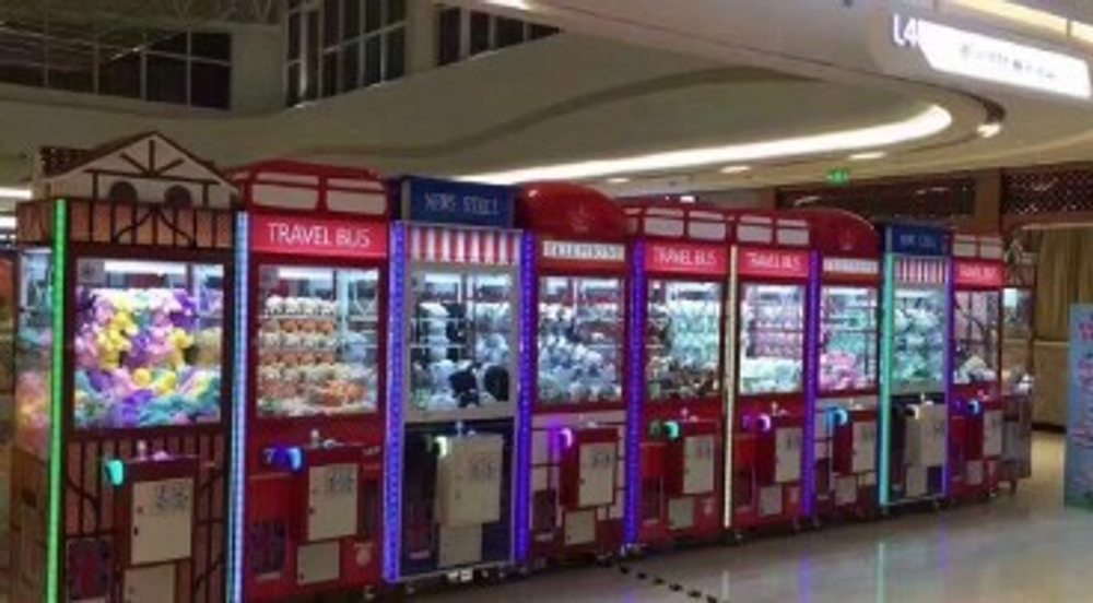 Автомат с игрушками HIGH-QUALITY BRITISH STYLE CRANE MACHINE