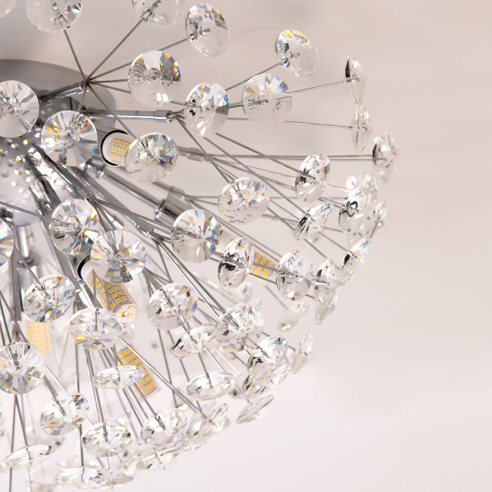 Eletto EL322C09.1 Betsy Люстра хрустальная потолочная Хром