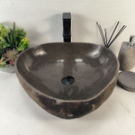 Раковина из речного камня RS-65257 48*44*15 0861