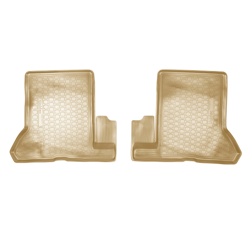 Ковры в салон Norplast/Unidec для Renault Dokker (2012-), Бежевый, задние, арт.NPA00-C69-051-B
