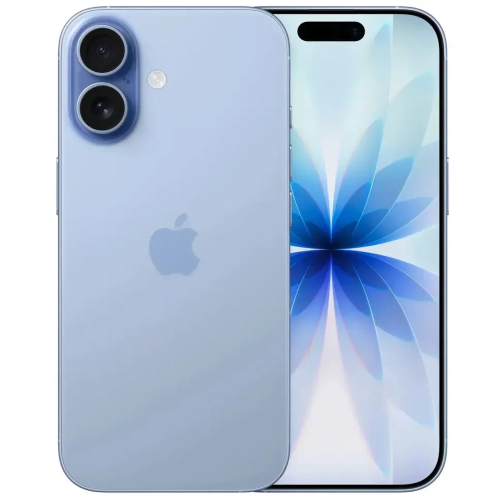 iPhone 17 256 ГБ, Dual: SIM + eSIM, Mist Blue (голубой)