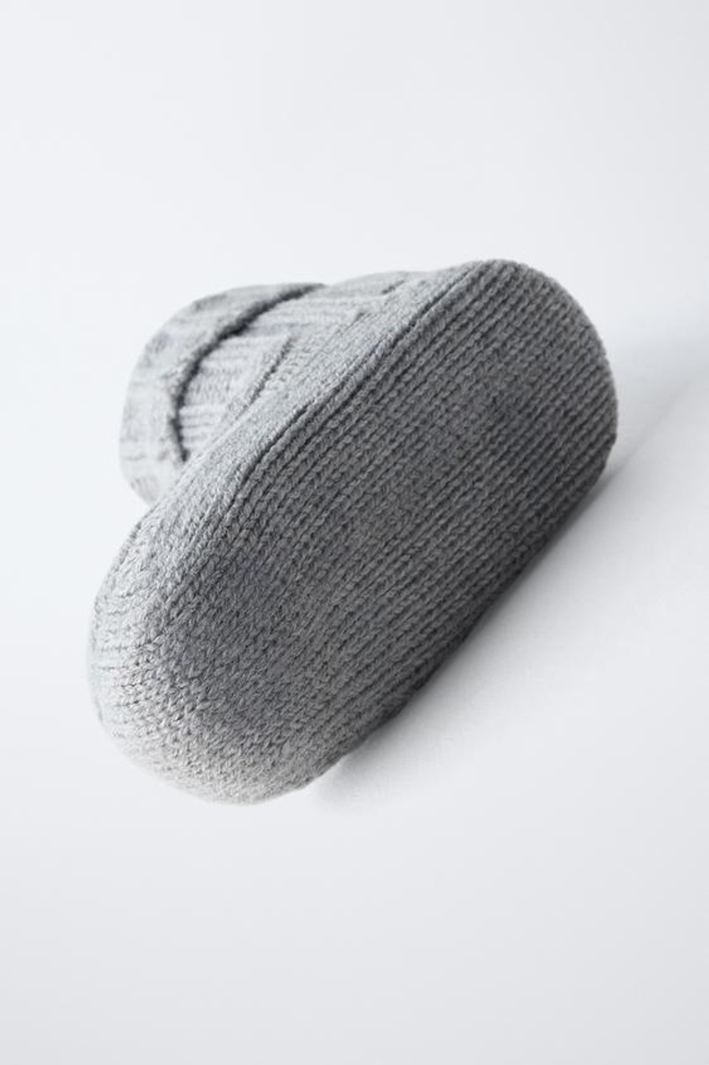 ZARA ПИНЕТКИ «МИШКА», АНТРАЦИТОВО-СЕРЫЙ