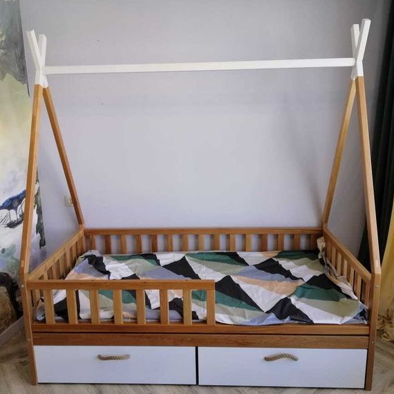 Детская кроватка Инди (Indi) из массива бука